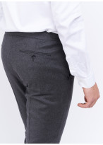 Pantalon slim fit en laine Charles Le Golf _ Gris foncé _ 23 - Gris foncé