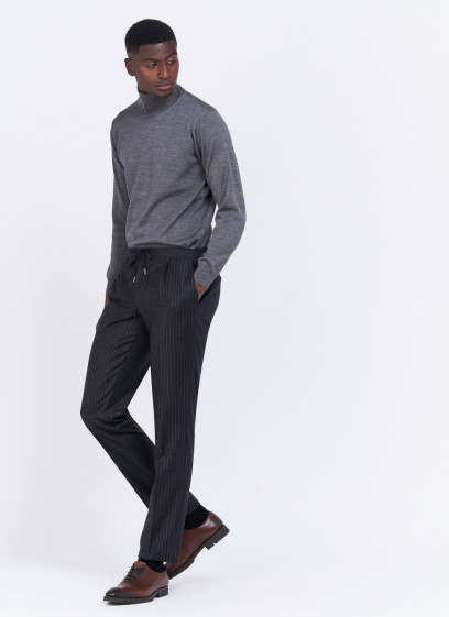 Pantalon slim fit en laine Charles Le Golf