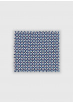 Chemise slim fit à motif géométrique Charles Le Golf _ Bleu ardoise à motifs graphiques _ 86 - Bleu ardoise