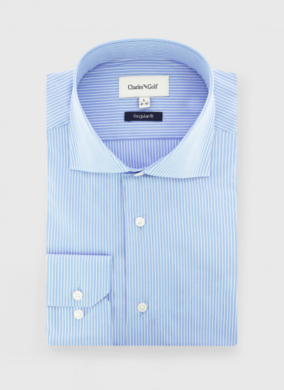 Chemise regular fit à rayures Charles Le Golf