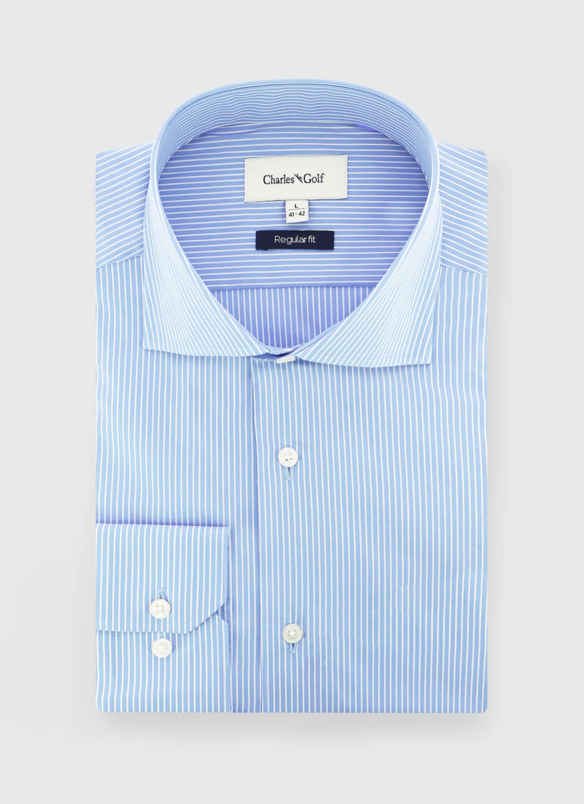 Chemise regular fit à rayures Charles Le Golf