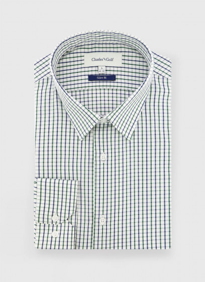 Chemise slim fit à carreaux Charles Le Golf