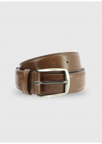 Ceinture en cuir Charles Le Golf _ Brun uni _ 36 - Brun