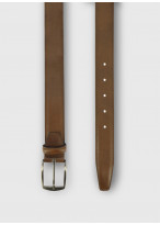 Ceinture en cuir Charles Le Golf _ Brun uni _ 36 - Brun