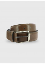 Ceinture en cuir Charles Le Golf _ Taupe uni _ 34 - Taupe