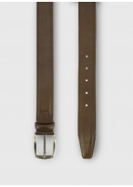 Ceinture en cuir Charles Le Golf _ Taupe uni _ 34 - Taupe