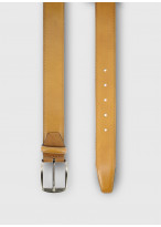 Ceinture en cuir Charles Le Golf _ Beige uni _ 32 - Beige