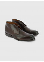 Bottines en cuir Charles Le Golf _ Café faux uni _ 37 - Café