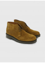 Bottines en daim Charles Le Golf _ Tabac texturé _ 33 - Tabac