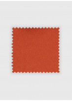 Pull col zippé Charles Le Golf _ Rouge corail uni _ 51 - Rouge corail