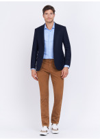 Veste slim fit texturée Charles Le Golf _ Bleu marine faux uni _ 88 - Bleu marine