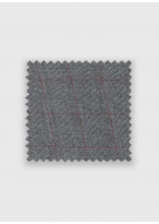 Pantalon slim fit Charles Le Golf _ Gris moyen à carreaux _ 22 - Gris moyen