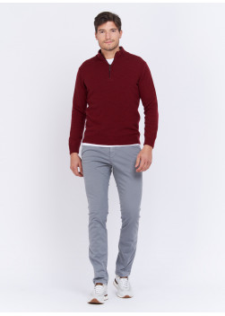 Pull col zippé Charles Le Golf