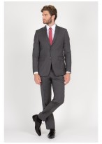 Costume regular fit T.G di Fabio-Gris chiné - 61U60/1/60