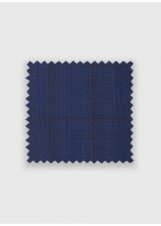 Gilet en laine Charles Le Golf _ Bleu marine à carreaux _ 88 - Bleu marine