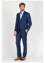 Regular fit suit T.G di Fabio Royal blue - 61U60/1/80