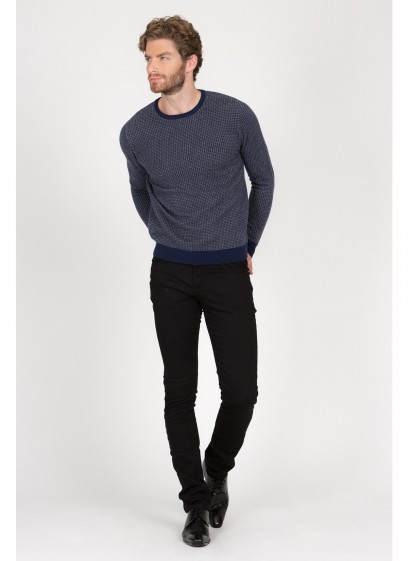 Pull col rond laine et cashmere Emmanuelle Khanh