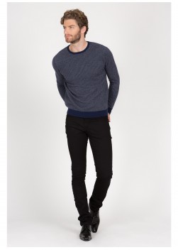 Pull col rond laine et cashmere Emmanuelle Khanh