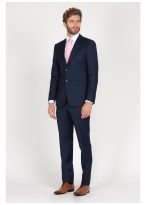 Costume regular fit T.G di Fabio-Bleu marine - 61U60/1/14