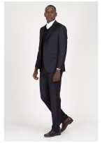 Costume Regular Fit Cloth Ermenegildo Zegna --Gris foncé - 1880U/1/9