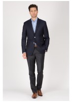 Blazer regular fit T.G di Fabio-Bleu marine - 61U60/1/77