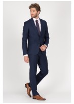 Costume Regular Fit Cloth Ermenegildo Zegna --Bleu pétrole - 1880U/1/17
