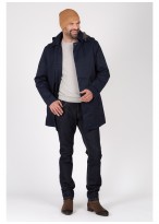 Trench Emmanuelle Khanh-Bleu marine