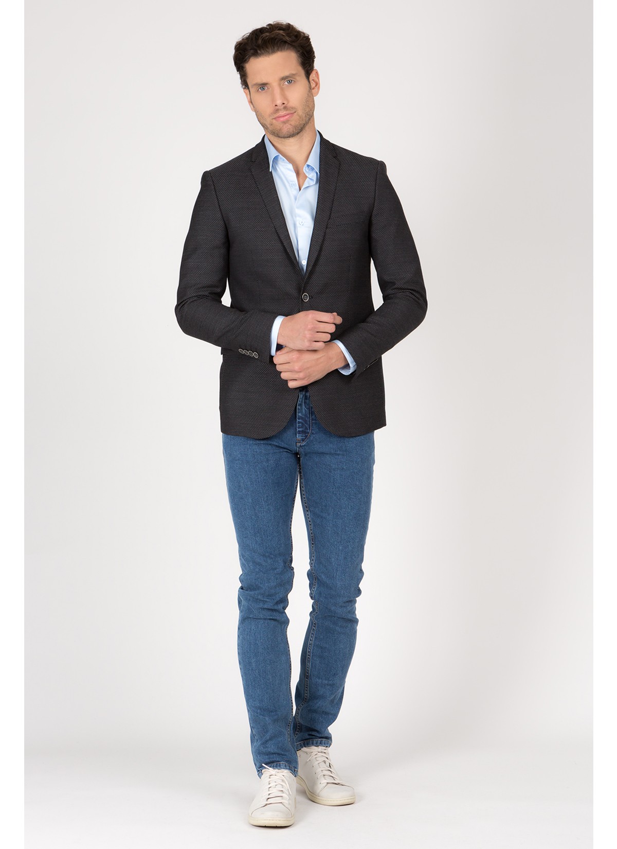 Veste slim fit T.G di Fabio