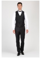 Gilet slim fit Emmanuelle Khanh-Noir - 6K001101