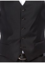 Gilet slim fit Emmanuelle Khanh-Noir - 6K001101