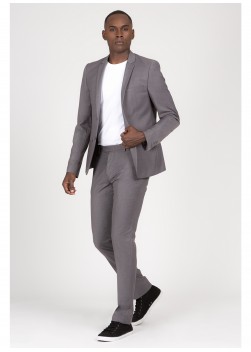 Costume Slim Fit Sevenson 24 - Gris anthracite