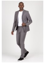 Costume Slim Fit Sevenson 22 - Gris moyen