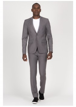 Costume Slim Fit Sevenson 24 - Gris anthracite