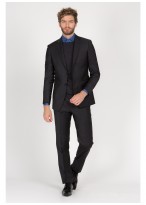 Costume regular fit T.G di Fabio-Gris anthracite - 61U60/1/7