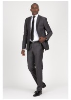 Costume regular fit T.G di Fabio-Gris foncé - 61U60/1/112