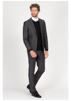 Costume Slim Fit T.G di Fabio-Gris foncé - 61U60/1/112