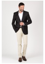 Blazer Semi-Slim Fit Emmanuelle Khanh-Noir - 6K001101