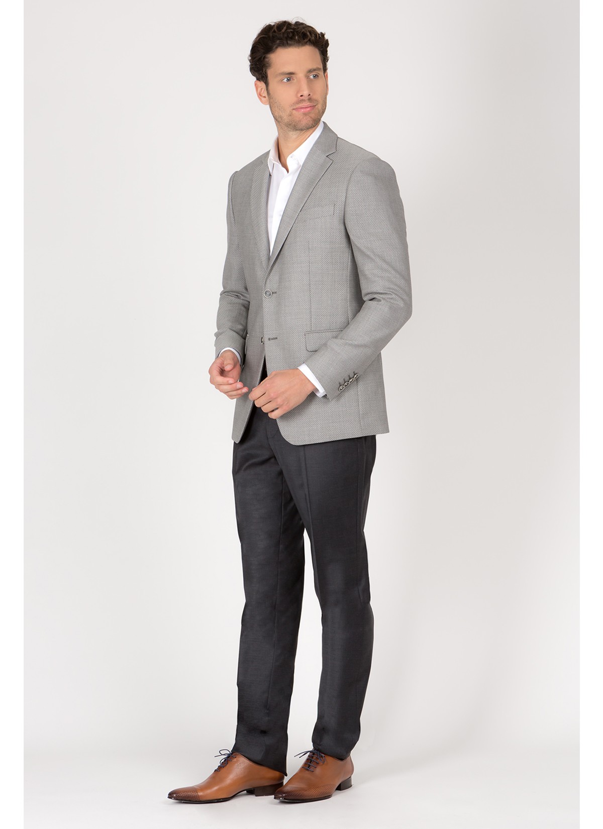 Veste regular fit T.G di Fabio