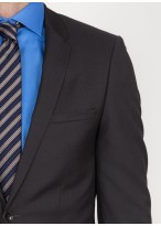 Costume slim fit Costume regular fit Lanificio F.LLI Cerruti DAL 1881-Gris anthracite - 8112/4/215