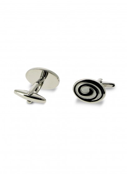 Boutons de manchettes spirale Emmanuelle Khanh