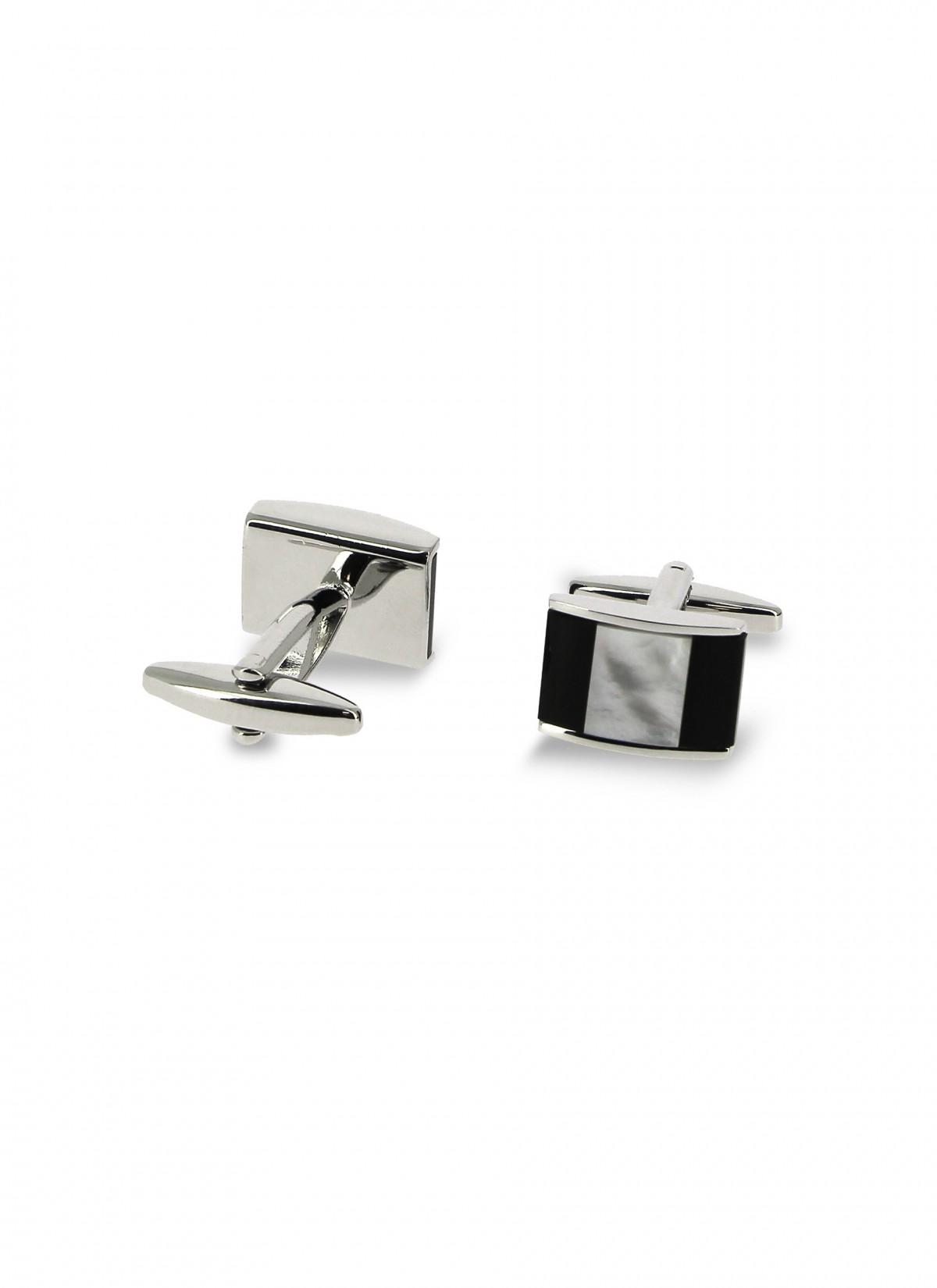 Rectangular cufflinks Emmanuelle Khanh