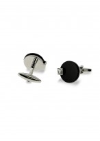 Boutons de manchettes rond Emmanuelle Khanh-Noir