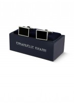 Boutons de manchettes rectangulaire Emmanuelle Khanh