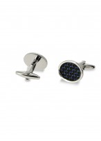 circular cufflinks Emmanuelle Khanh