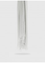 Foulard uni Emmanuelle Khanh-Blanc cassé