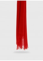Foulard uni Emmanuelle Khanh-Rouge