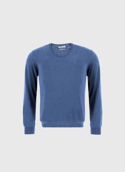 Pull col rond en coton Emmanuelle Khanh