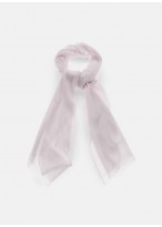 Foulard uni Emmanuelle Khanh-rose pastel