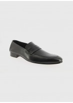 Mocassin en cuir Emmanuelle Khanh_01 - Noir
