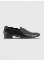 Mocassin en cuir Emmanuelle Khanh_01 - Noir